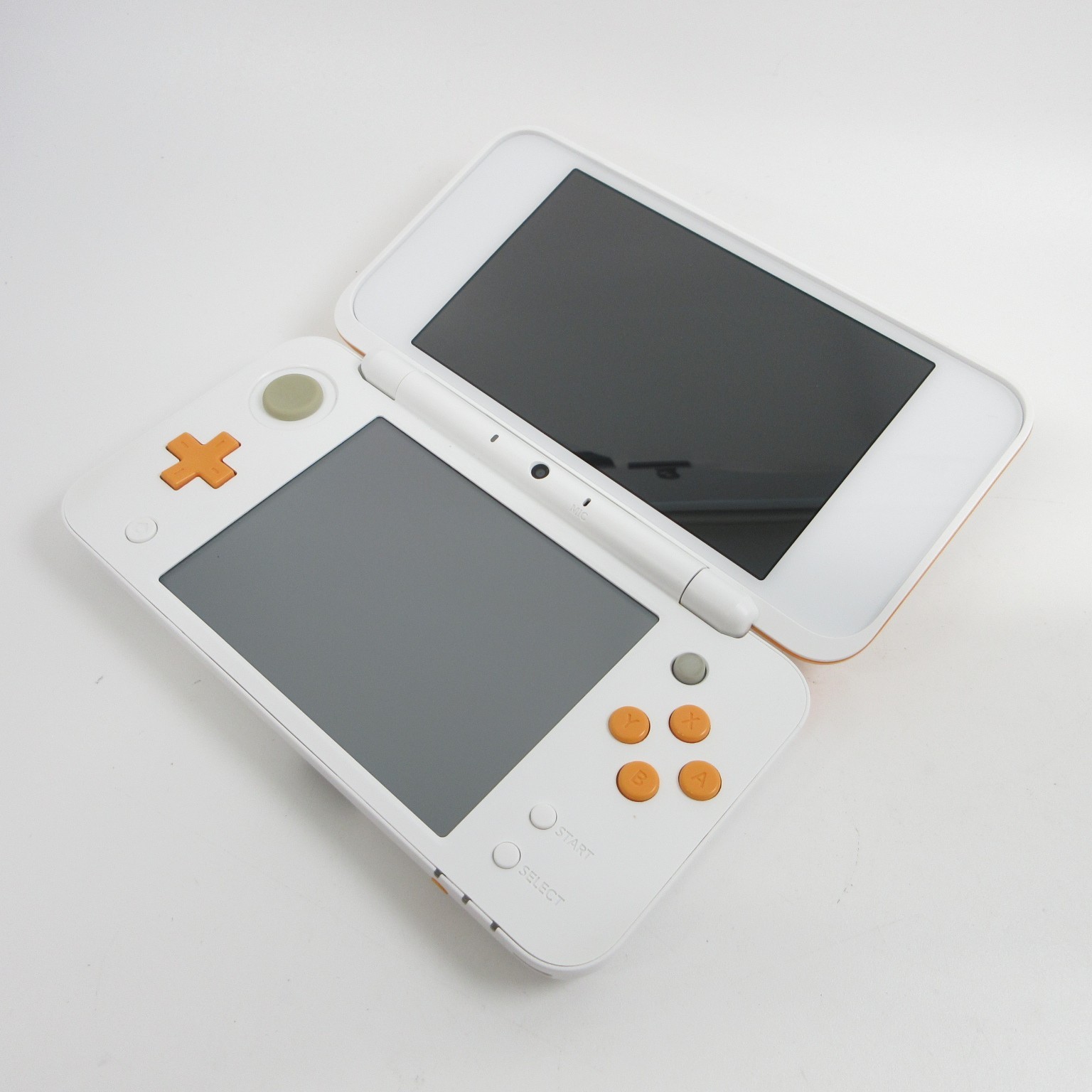 【Mint】Nintendo New 2DS LL XL White x Orange Console Japan Ver. #T-BA08/0618/01