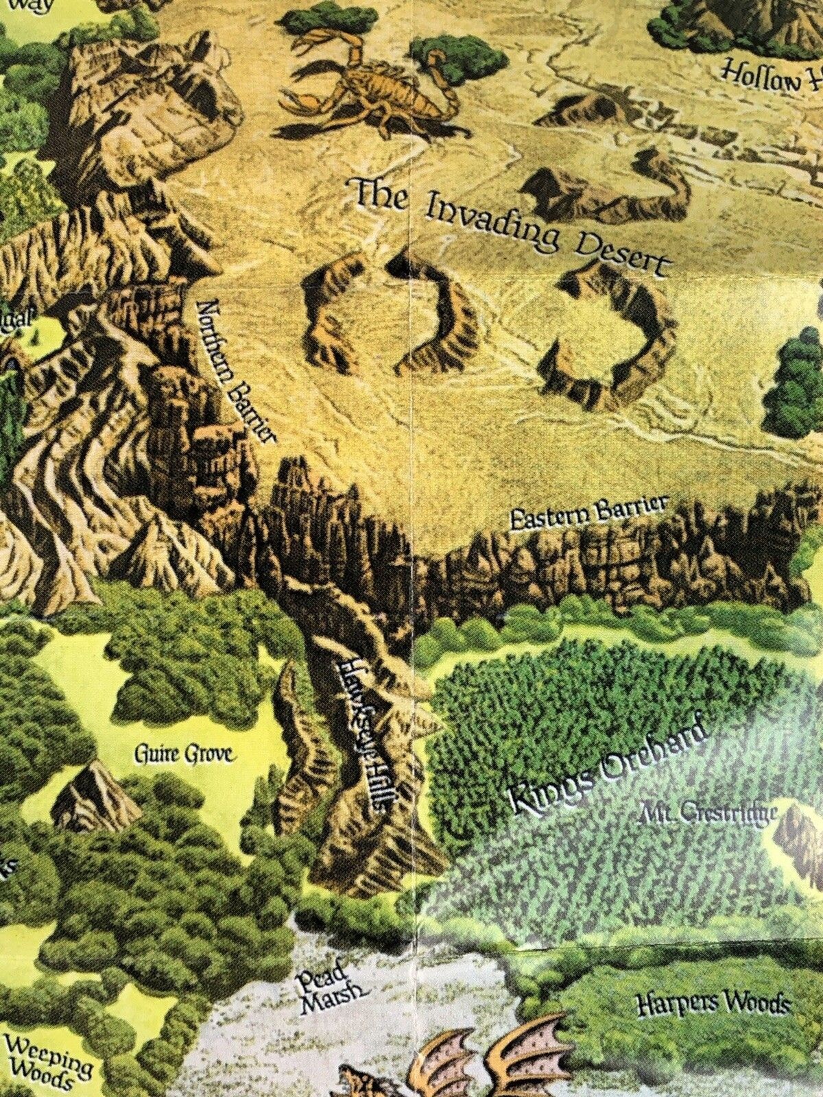 Might & And Magic – Nintendo NES – Map Poster Only – Very Good – SAFE SHIP!