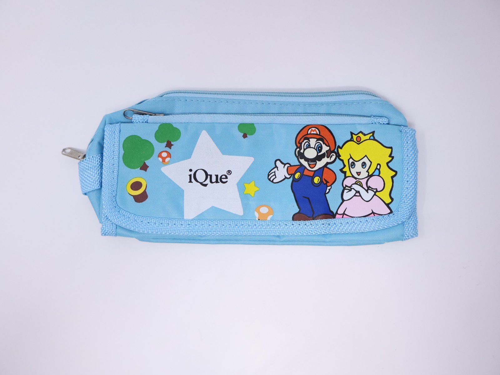iQue Nintendo Mario Peach Pencil Case Pouch China Exclusive Sealed US Ship