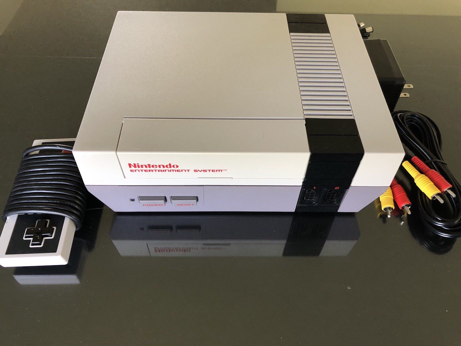 NINTENDO NES Console System Bundle Super Mario 1 2 3 Brand New 72 Pin Connector