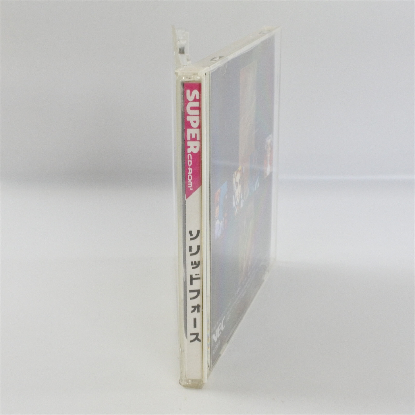 PC Engine SCD SOLID FORCE Spine * 0786 pe