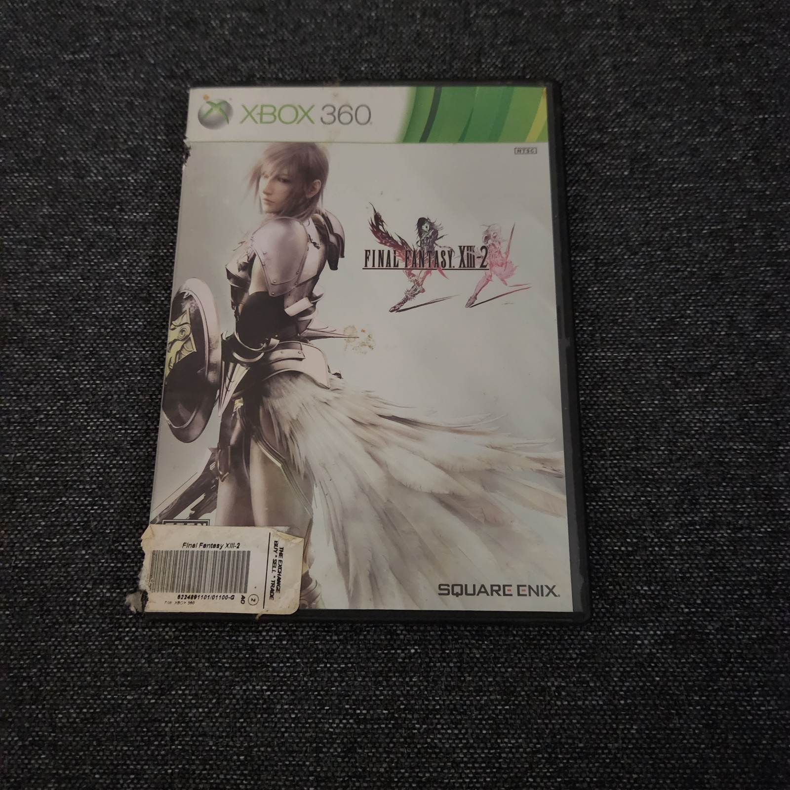 Final Fantasy XIII-2 (Microsoft Xbox 360, 2012) Not Orig Case W Slight Dmg
