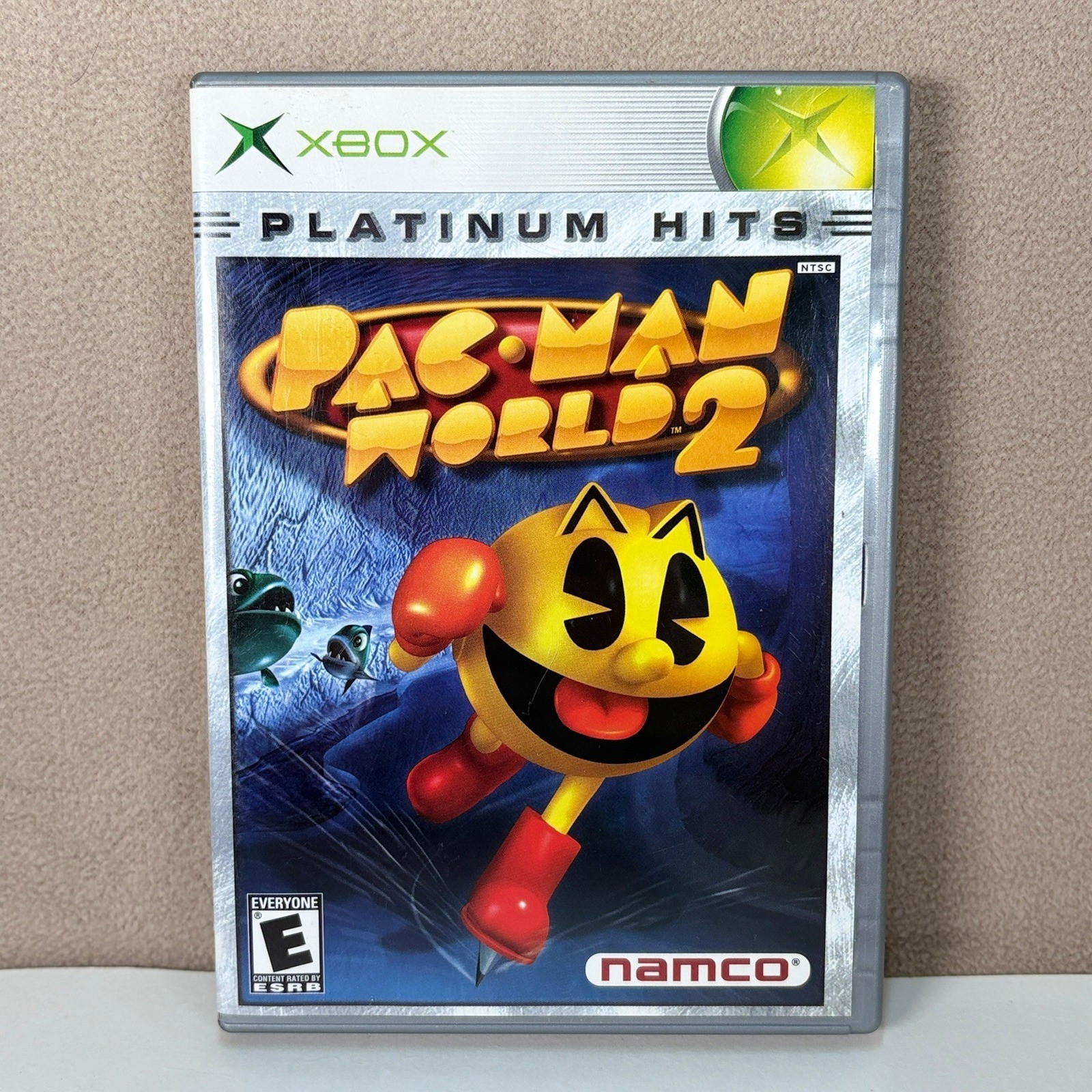 Pac-Man World 2 Xbox Original Platinum Hits Namco 2002 3D Platformer Game