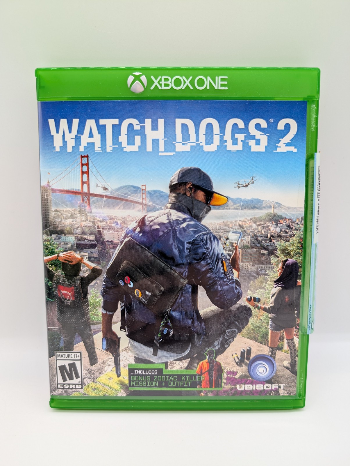 Watch Dogs 2 (Xbox One) NEAR MINT, MAIL IT TOMORROW!