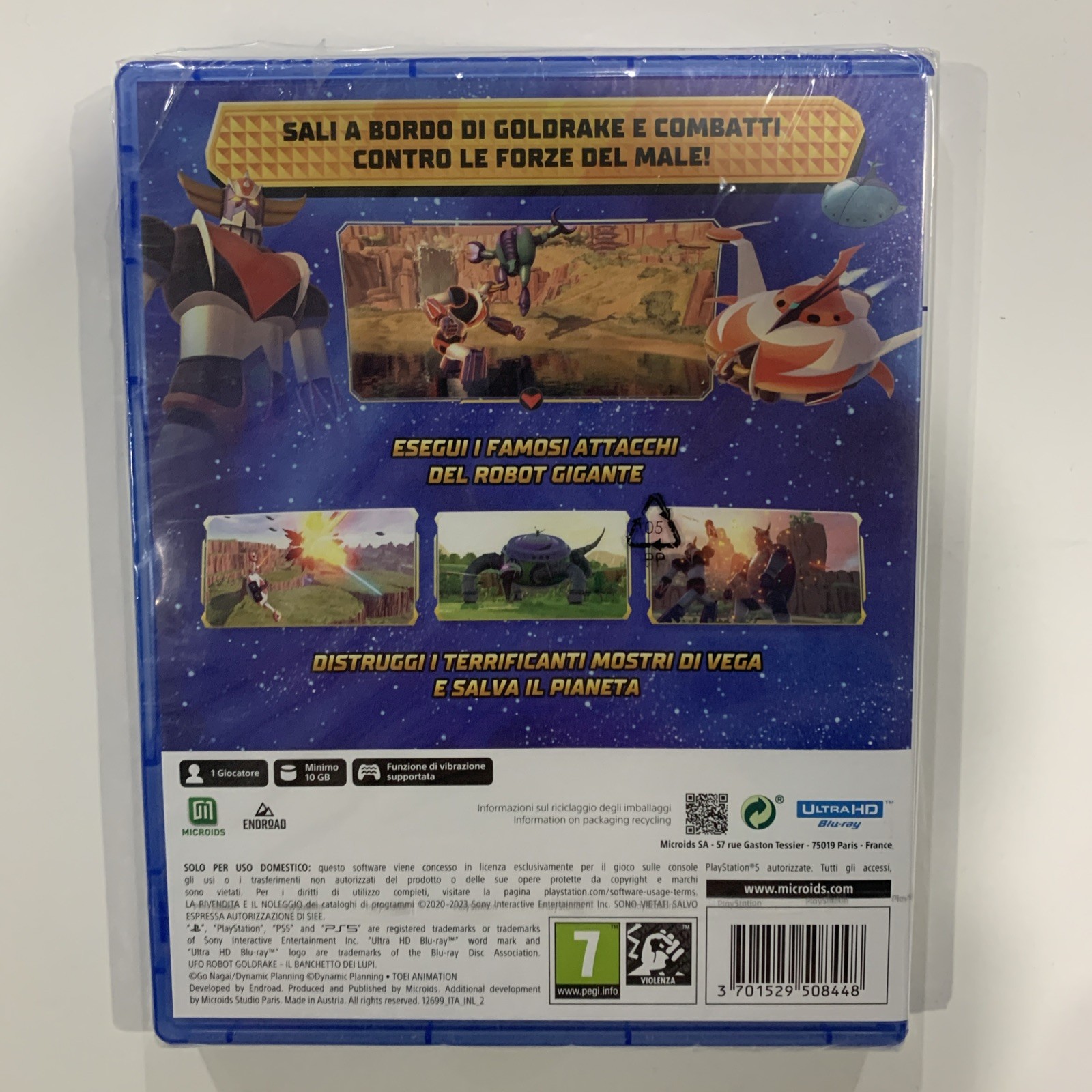 Microids Ufo Robot Goldrake – Il Banchetto Dei (Sony Playstation 5) (UK IMPORT)