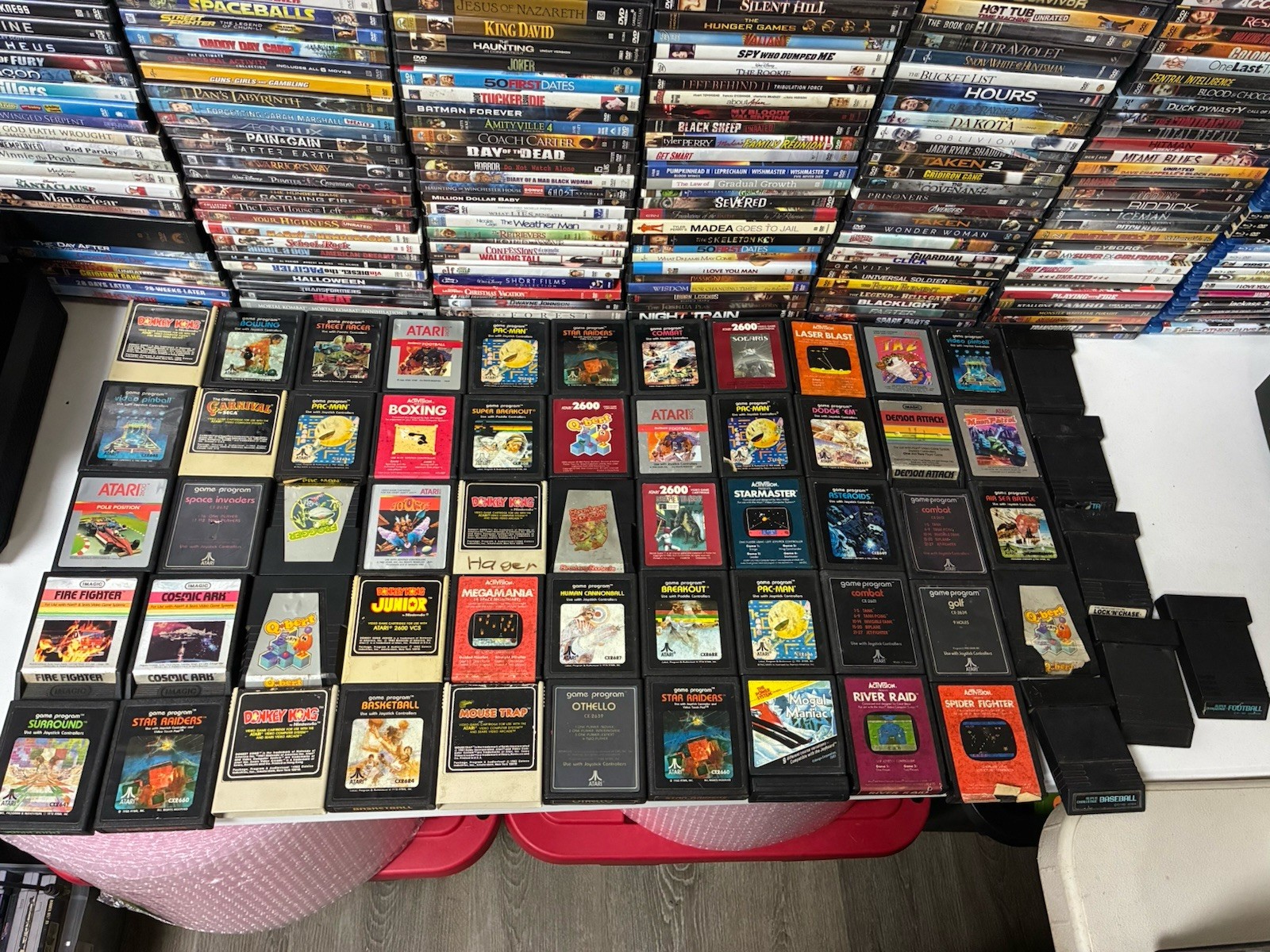 60 Assorted Atari Games Untested