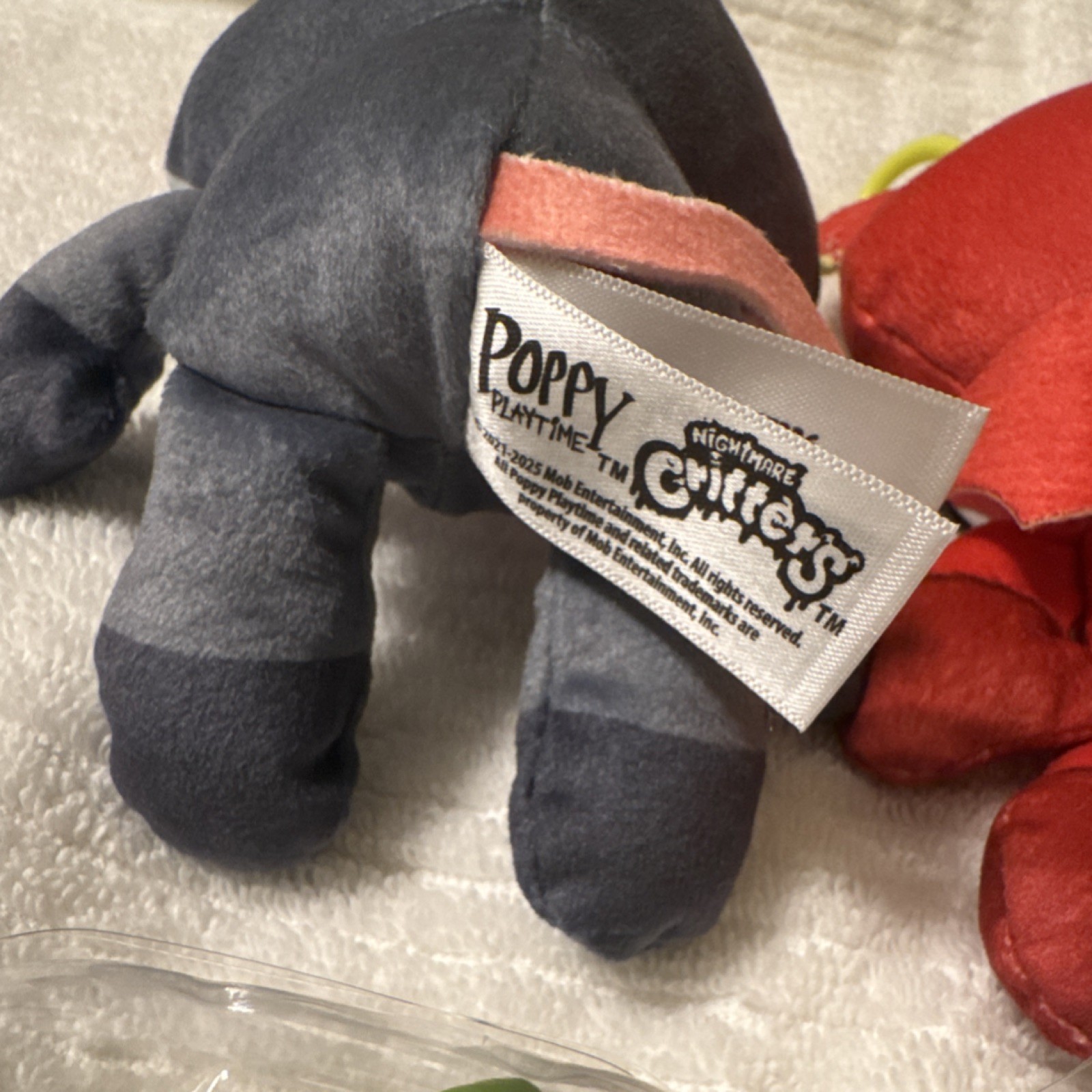 Mob Entertainment Poppy Playtime Nightmare Critters Plush Clip-on Dolls Figures