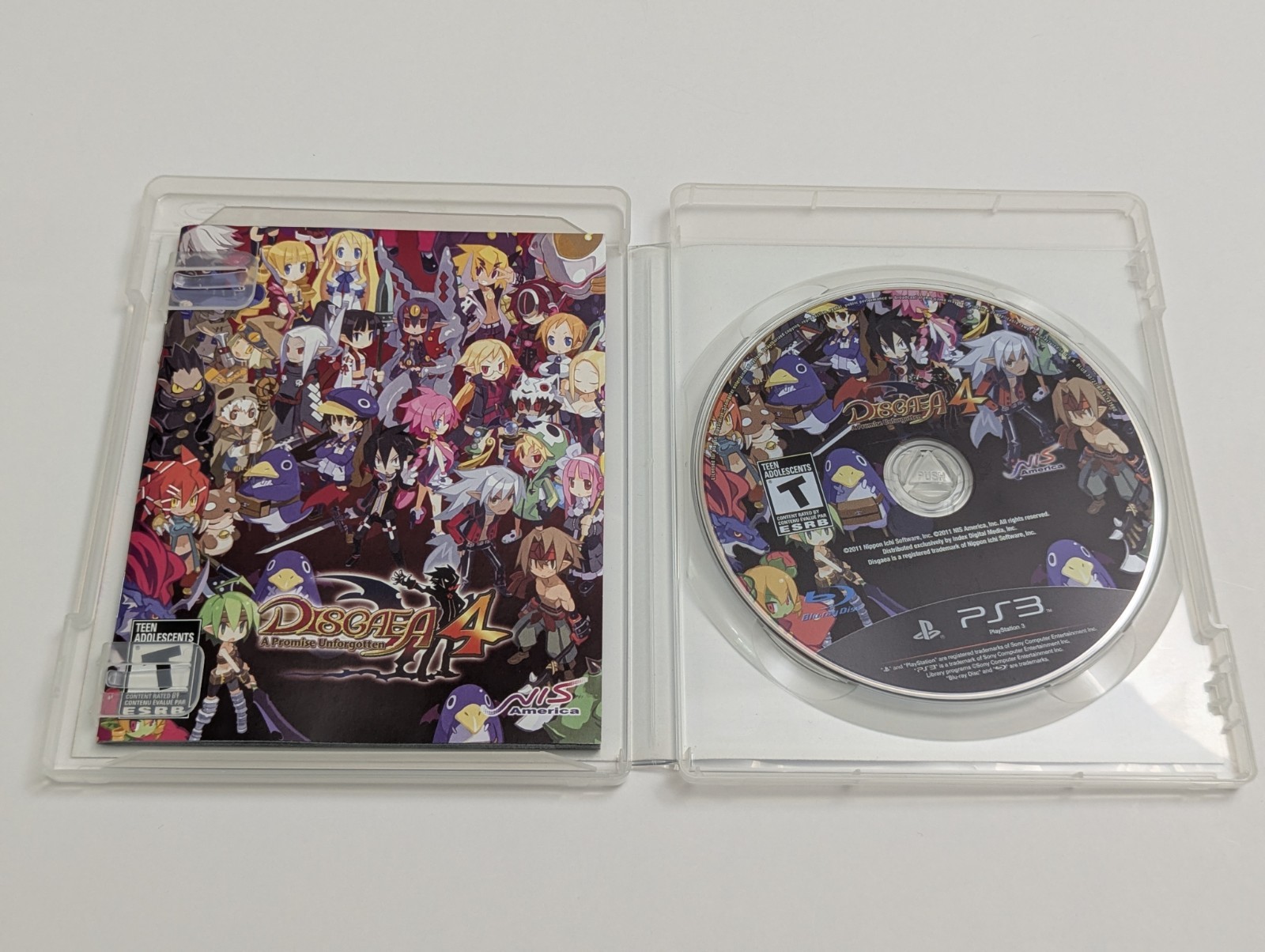 Disgaea 4: A Promise Unforgotten (Sony PlayStation 3, 2011) PS3 Complete CIB