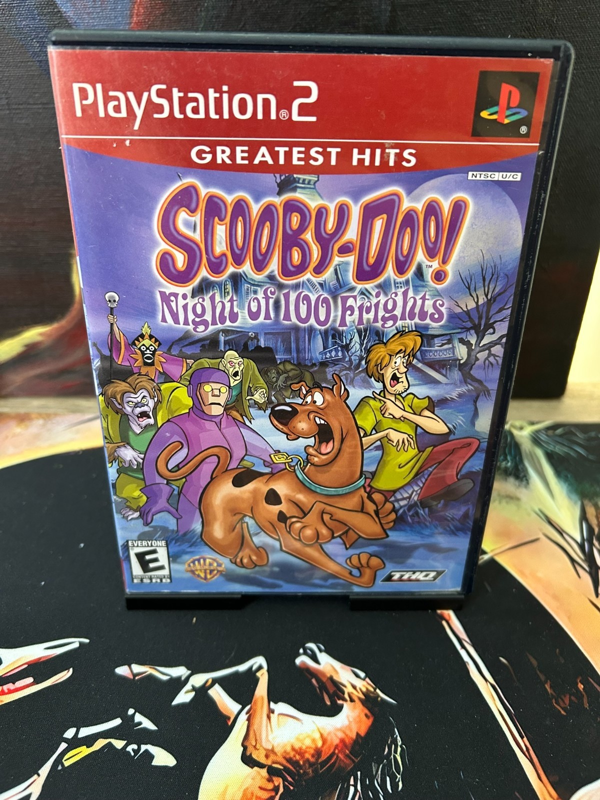 Scooby-DOO! Night of 100 Frights – PS2 – NO GAME – MANUAL AND CASE ONLY