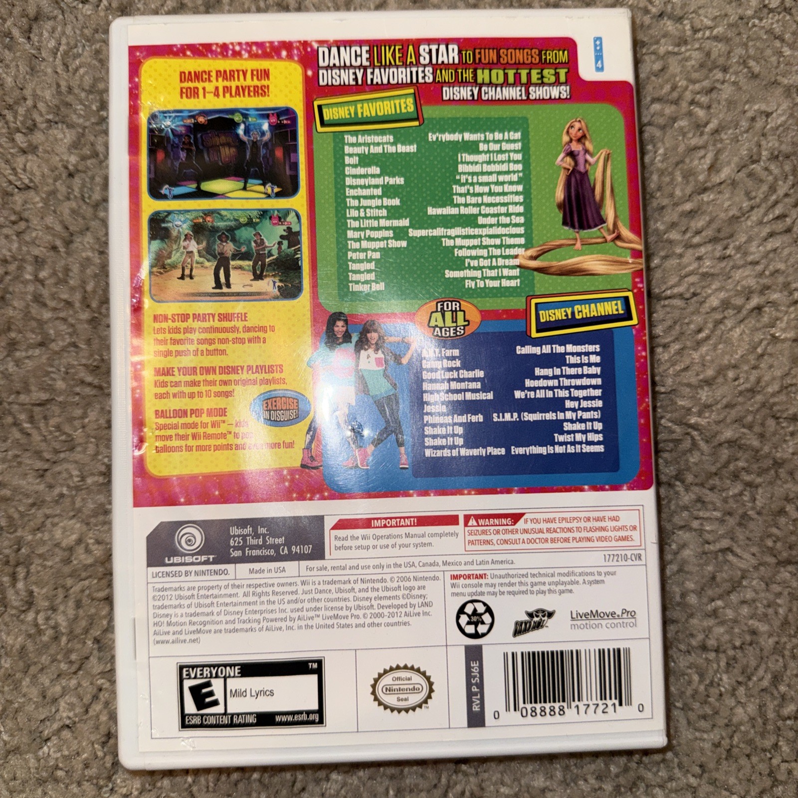 Just Dance Disney Party – Nintendo Wii
