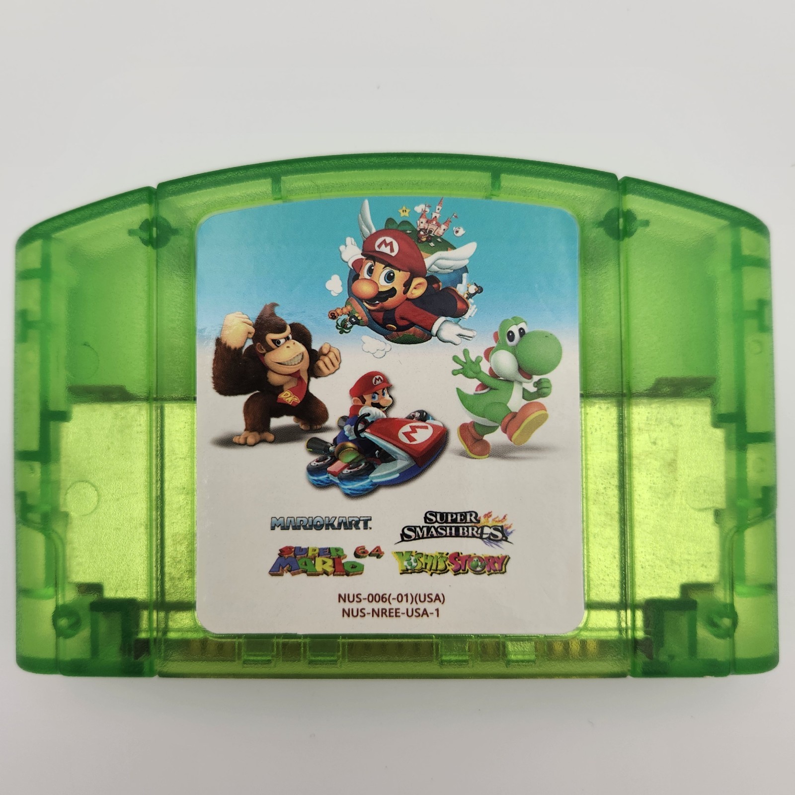 4 In 1 Multi Game – Nintendo 64 – Smash Bros, Mario Kart, Mario 64, Yoshi Story