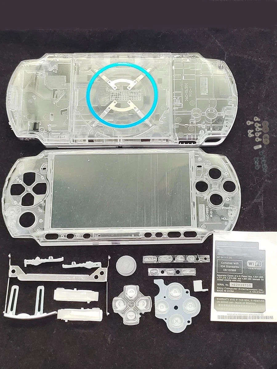 Replacement Full Housing Shell Case Buttons For Sony PSP 3000 9 Colors 092/093MB