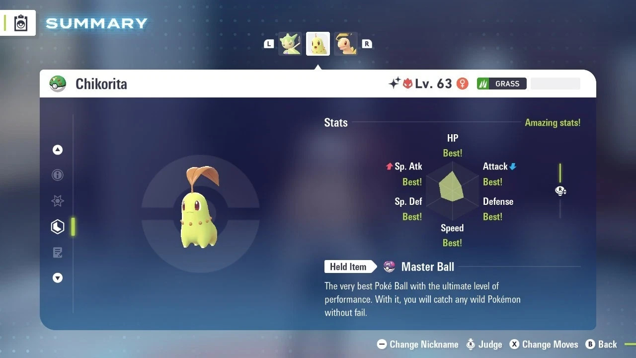 Choose ANY SHINY STARTER ✨ 6IV ✨ ALPHA ✨ YOUR TRAINER NAME – Pokemon Z/A