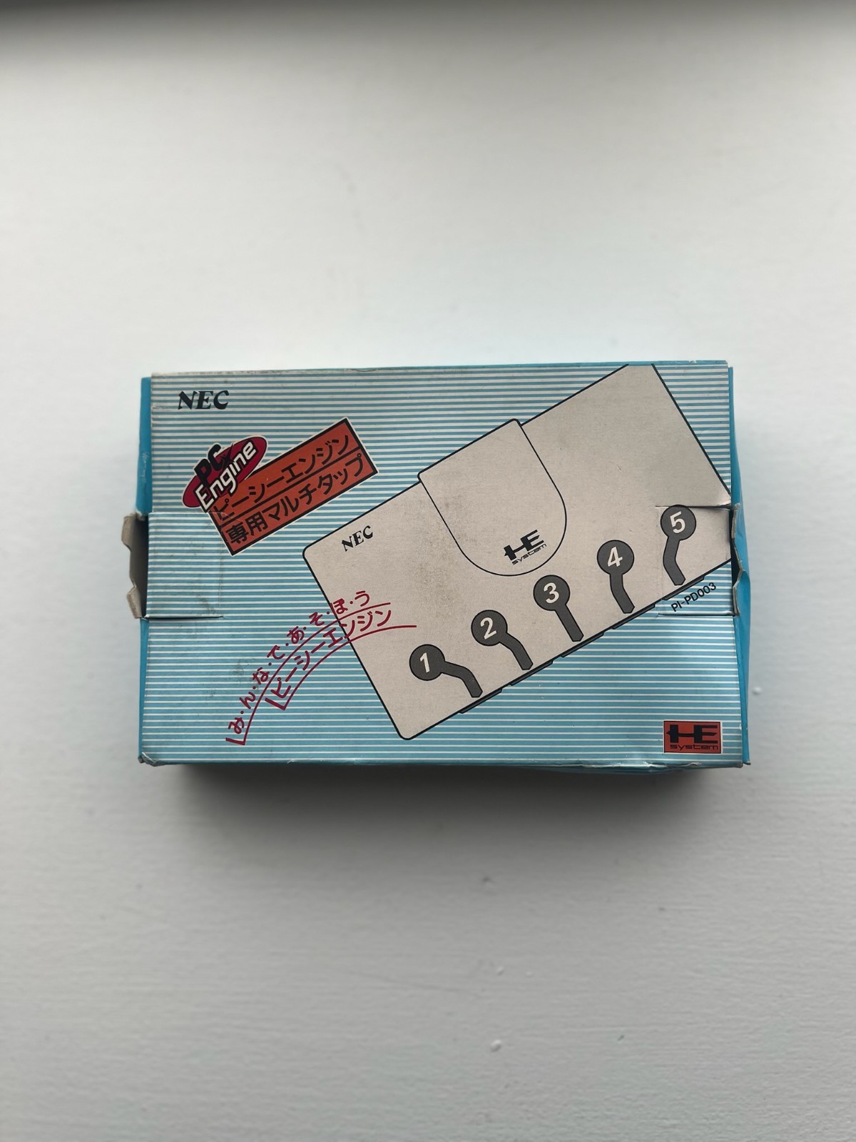 NEC PC Engine Multitap PI-PD003 PC Engine Boxed Made in Japan