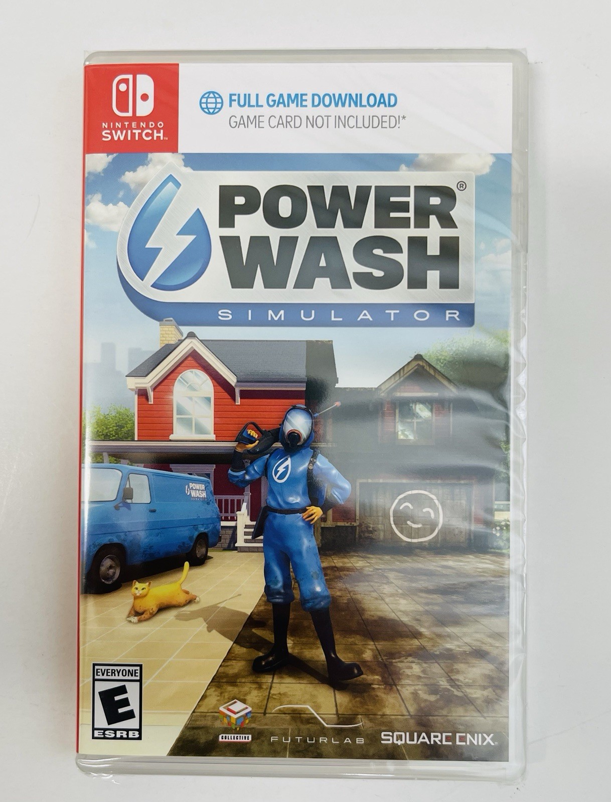 PowerWash Simulator Nintendo Switch (code-in-box) GAME CARD NOT INCLUDED Sealed