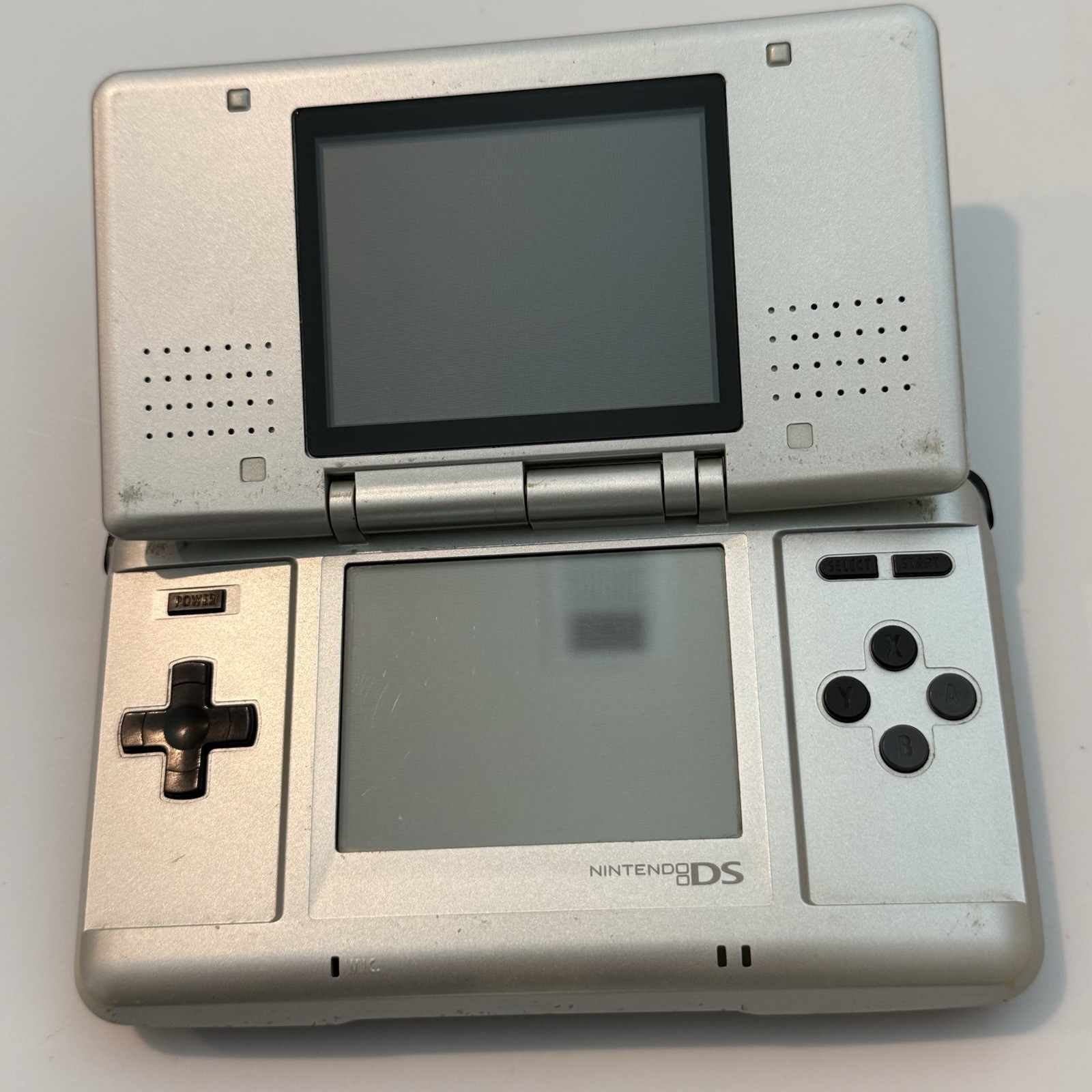 Ds – Nintendo DS Titanium Platinum Silver Game Console Tested Original #2961
