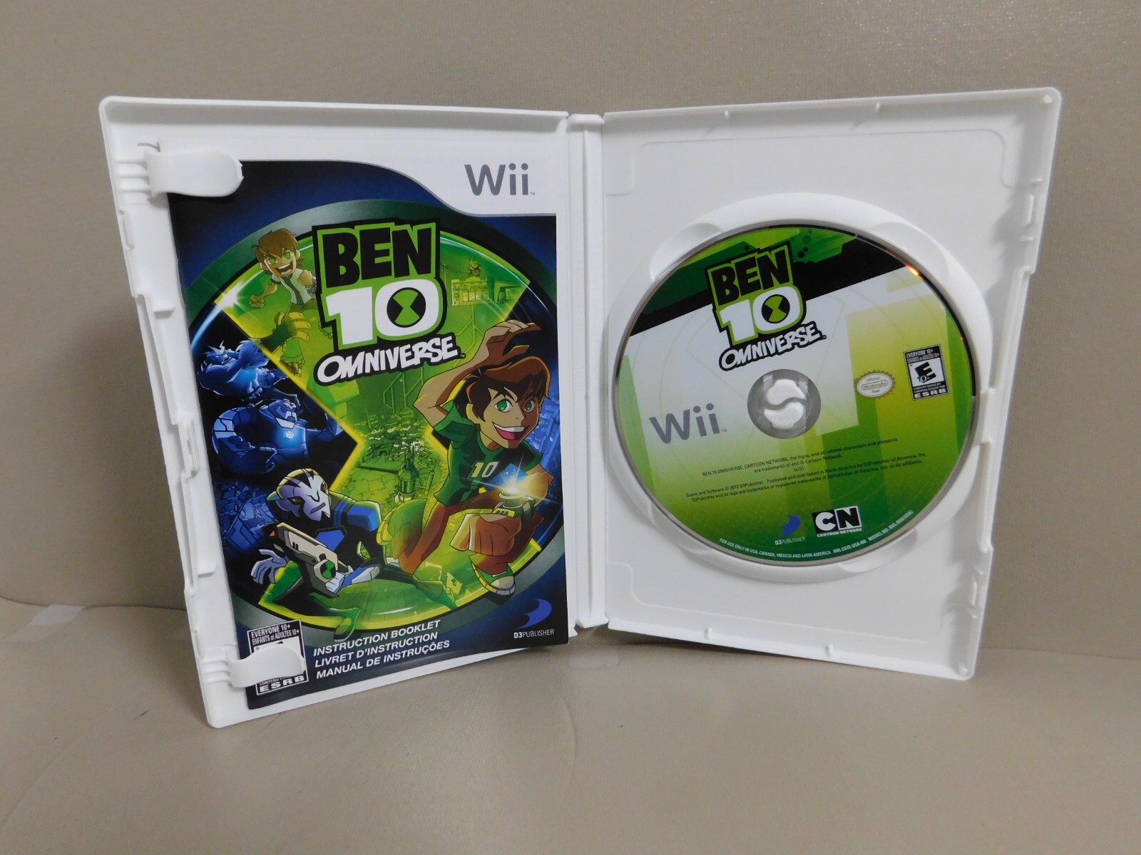 Ben 10: Omniverse (Nintendo Wii, 2012) Complete CIB Clean Disc Tested Works