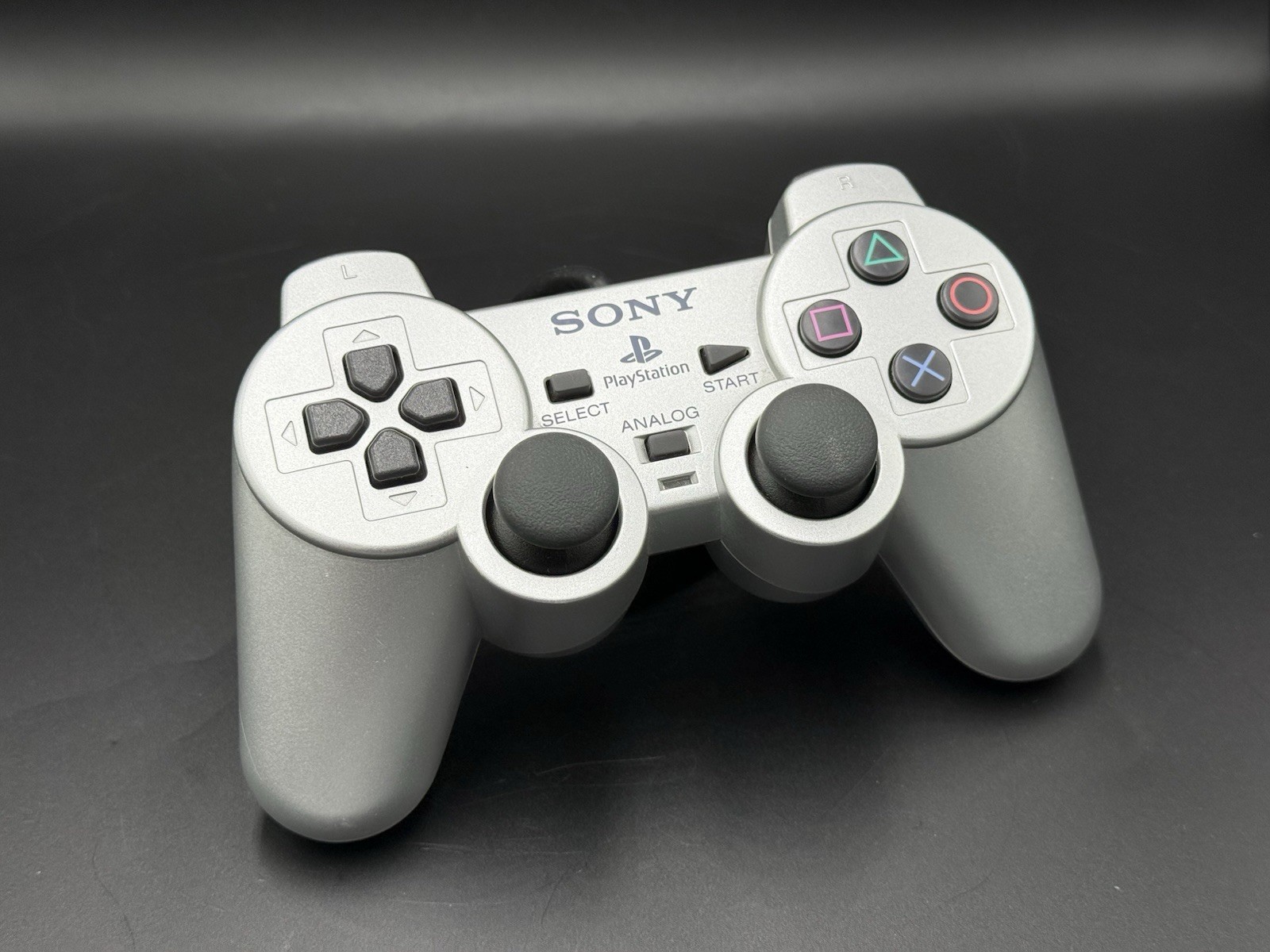 Sony PlayStation 2 Slim Silver SCPH-79001 Console PS2 OEM Cords&Controller
