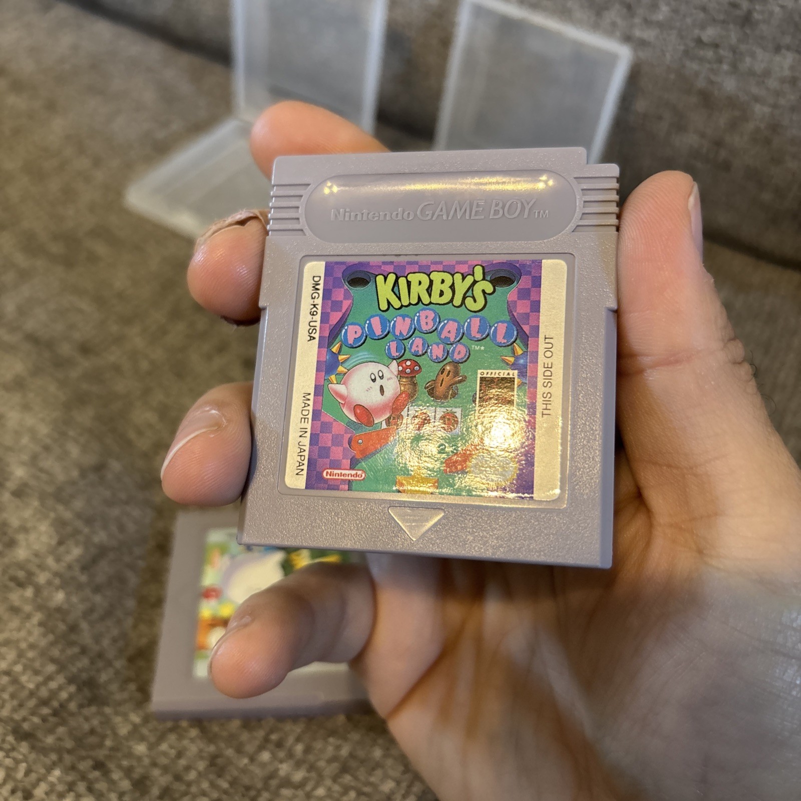 Kirby’s Dream Land + Kirby’s Pinball Land – Nintendo Game Boy Lot Of 2 Games