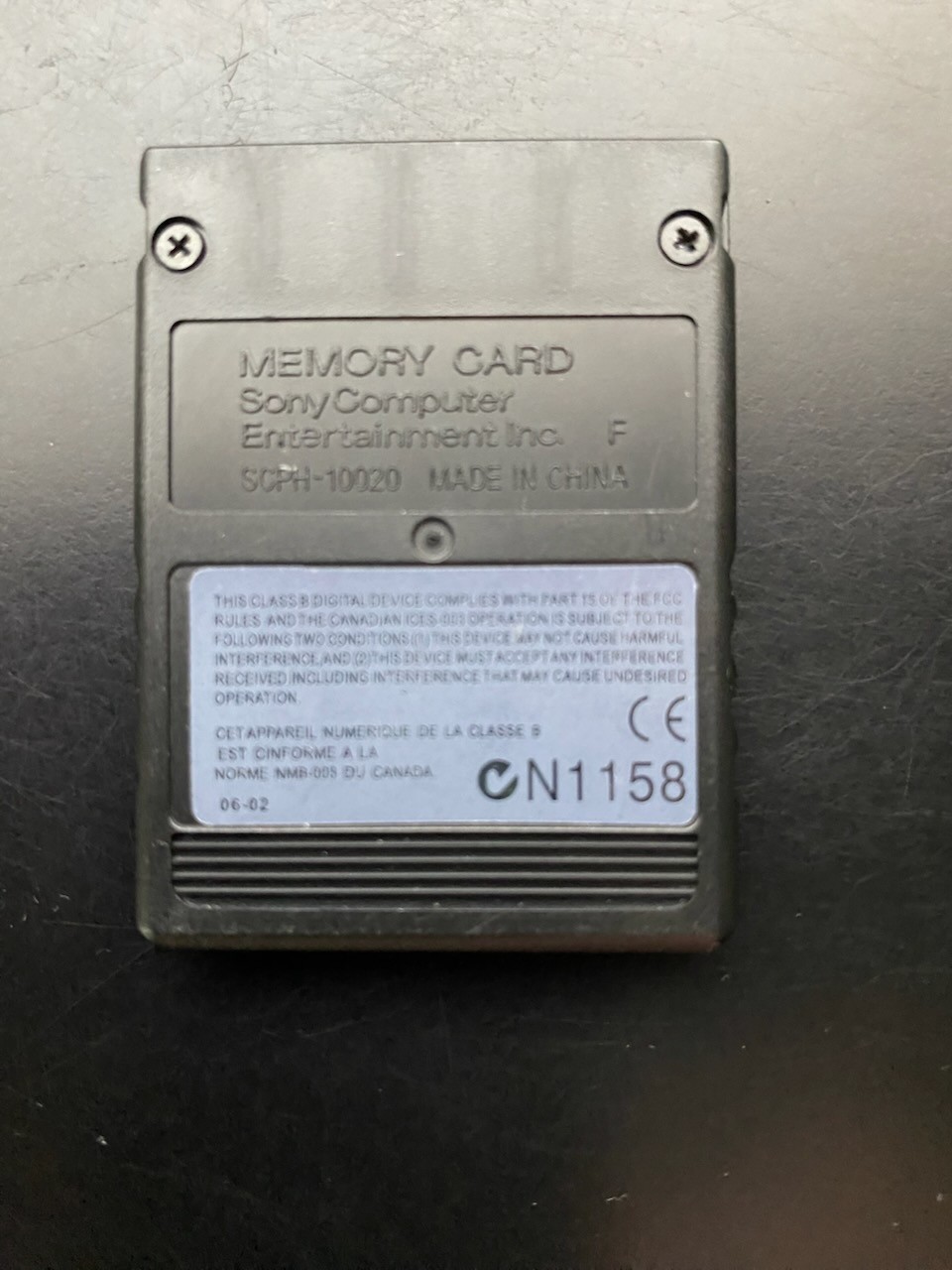 OFFICIAL Sony Playstation 2 64MB Memory Card (SCPH-10020) OEM MagicGate HTF