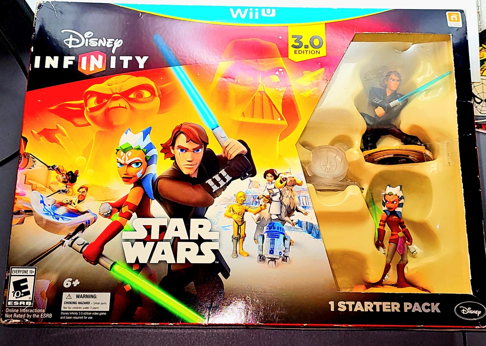 Nintendo Wii U Disney Infinity 3 Star Wars Starter Pack New Open Box Complete