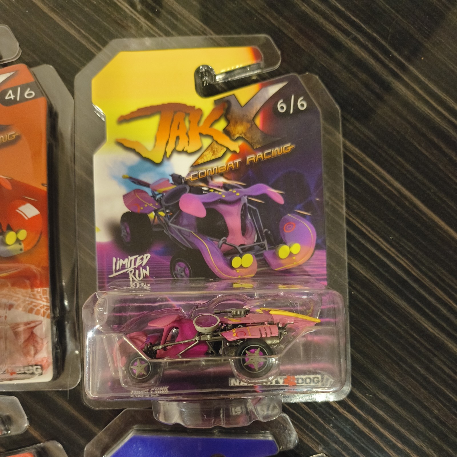 LOT OF 5 JAK X COMBAT RACING DIECAST CARS LIMITED RUN GAMES 2 3 4 5 6 PS1 PS2 IV