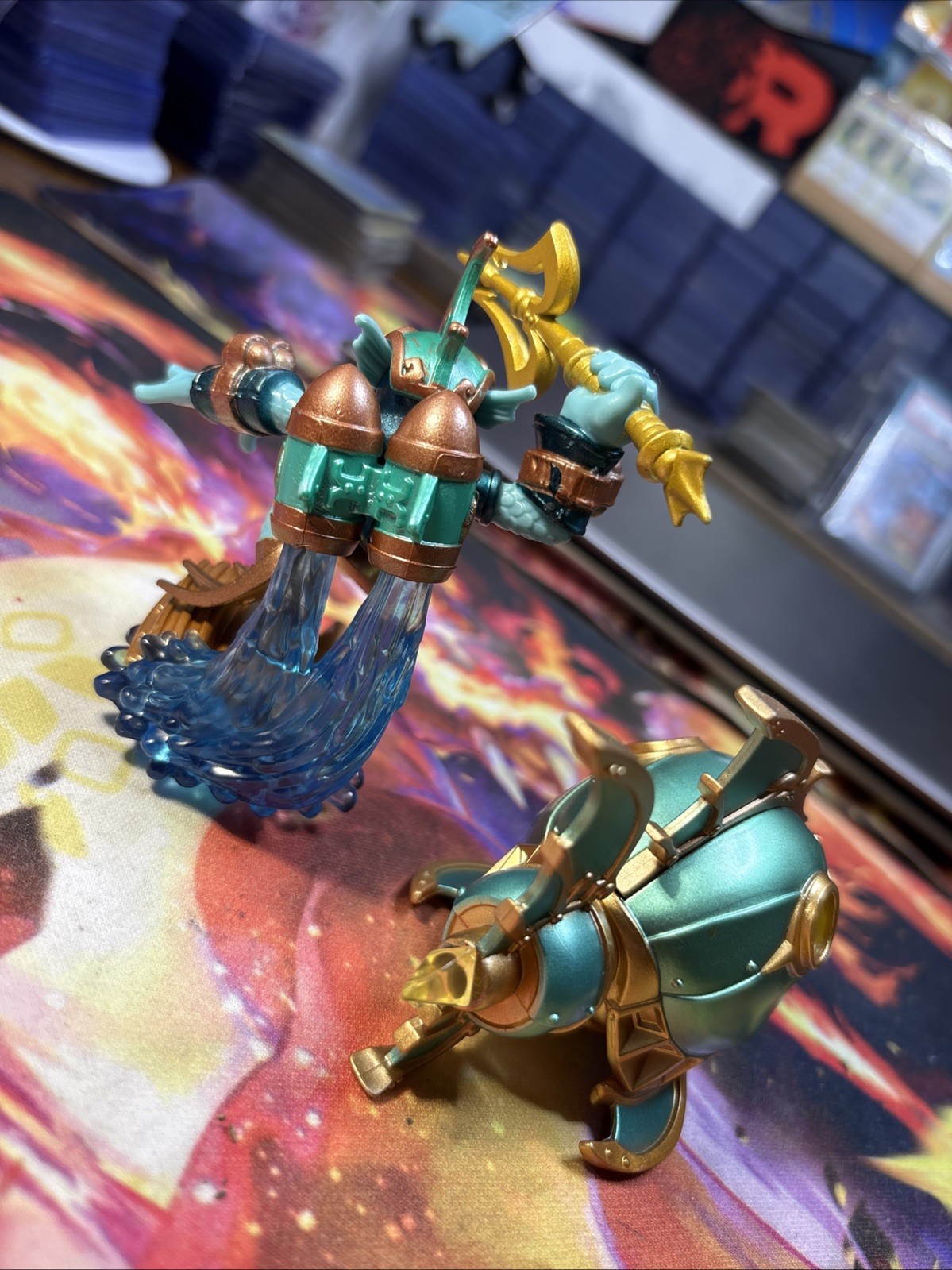 Deep Dive Gill Grunt w/ Reef Ripper Skylanders Superchargers✨🔥TESTED & WORKING