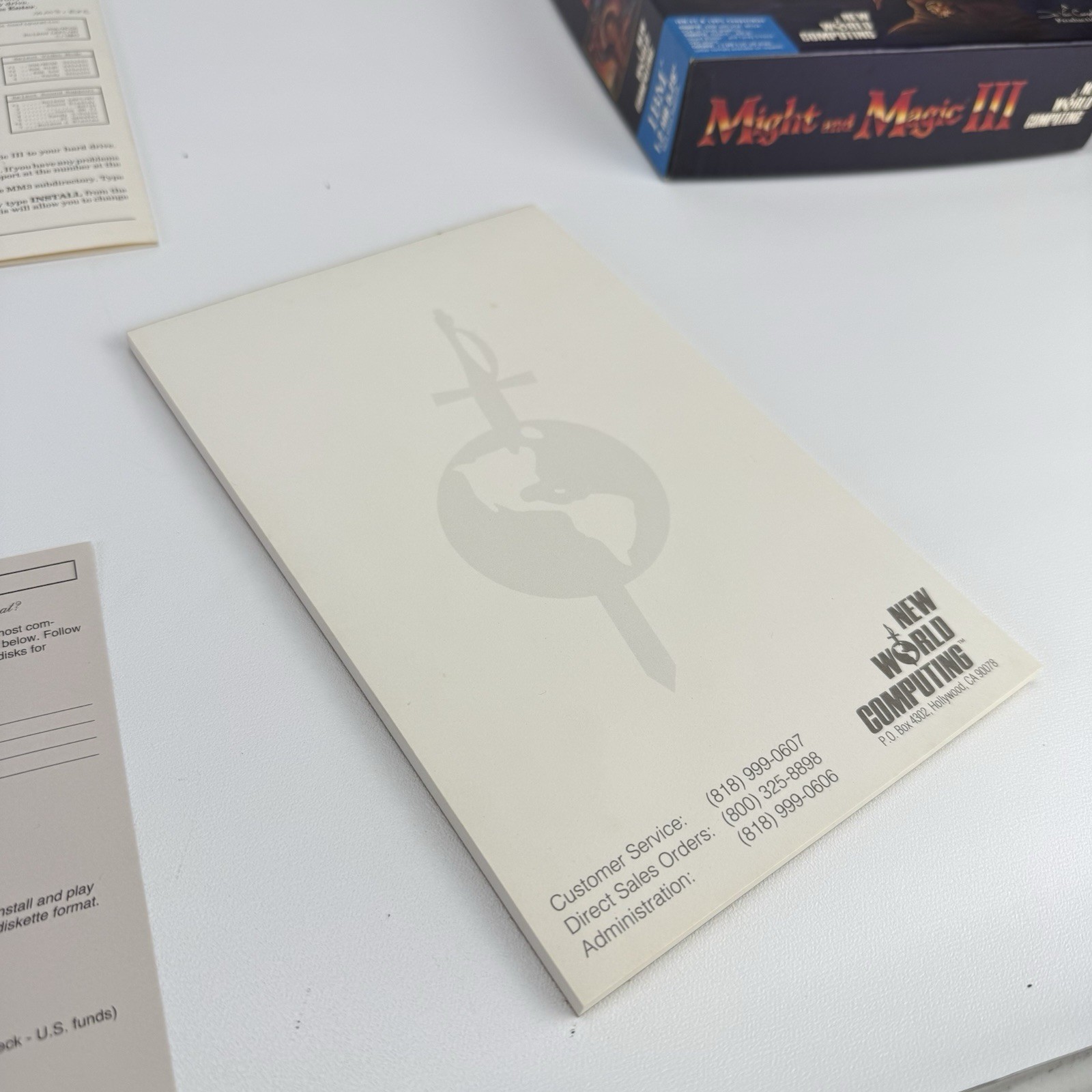 MIGHT AND MAGIC III 3: Isles of Terra IBM/PC GAME Complete In Box, Floppy Discs