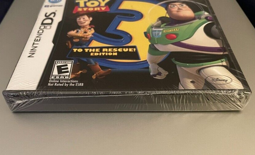 TOY STORY 3 TO THE RESCUE! EDITION (Nintendo DS, 2010) New, Factory Sealed RARE