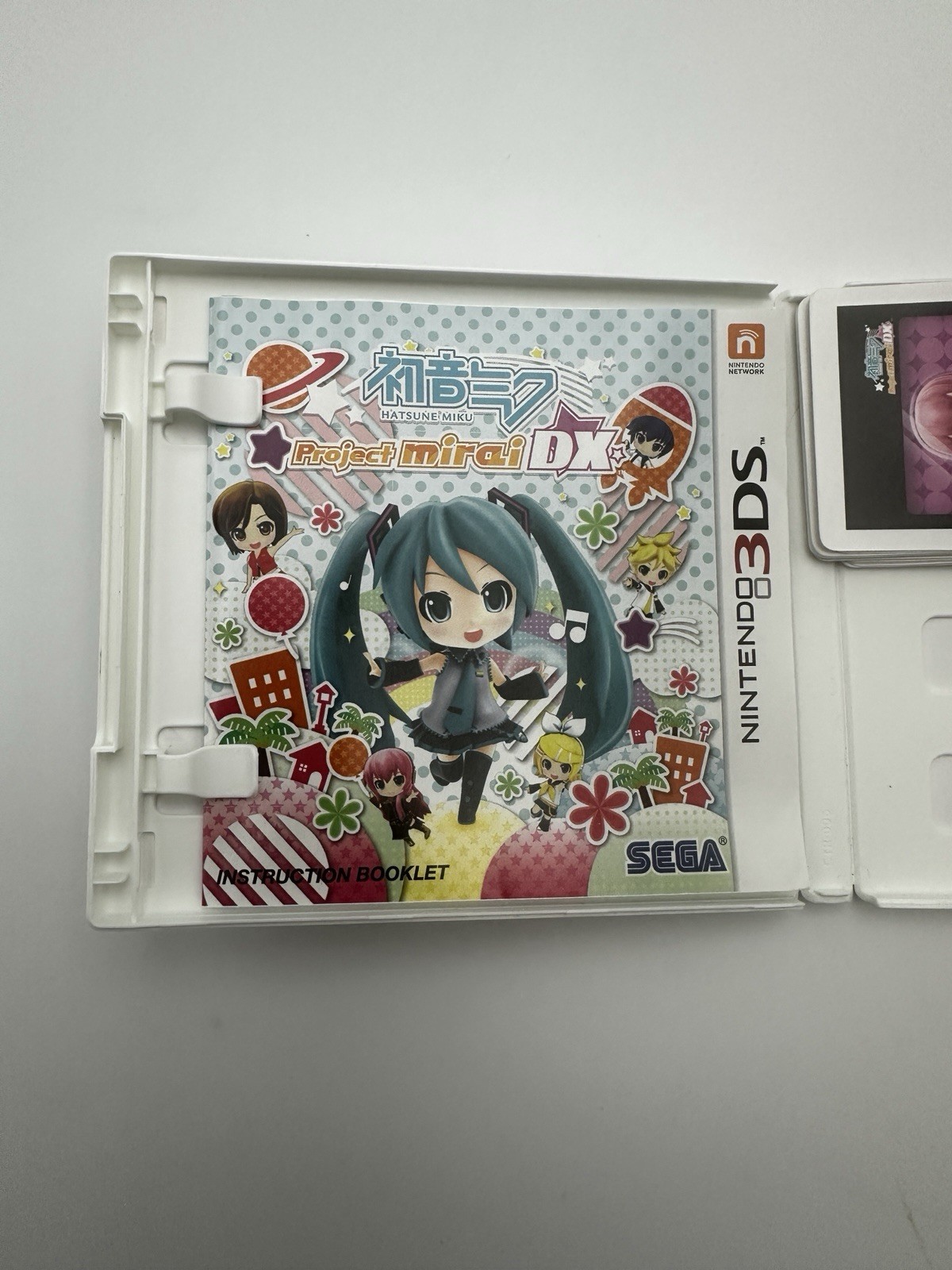 Hatsune Miku: Project Mirai DX (Nintendo 3DS) Case Only No Game Has AR Cards