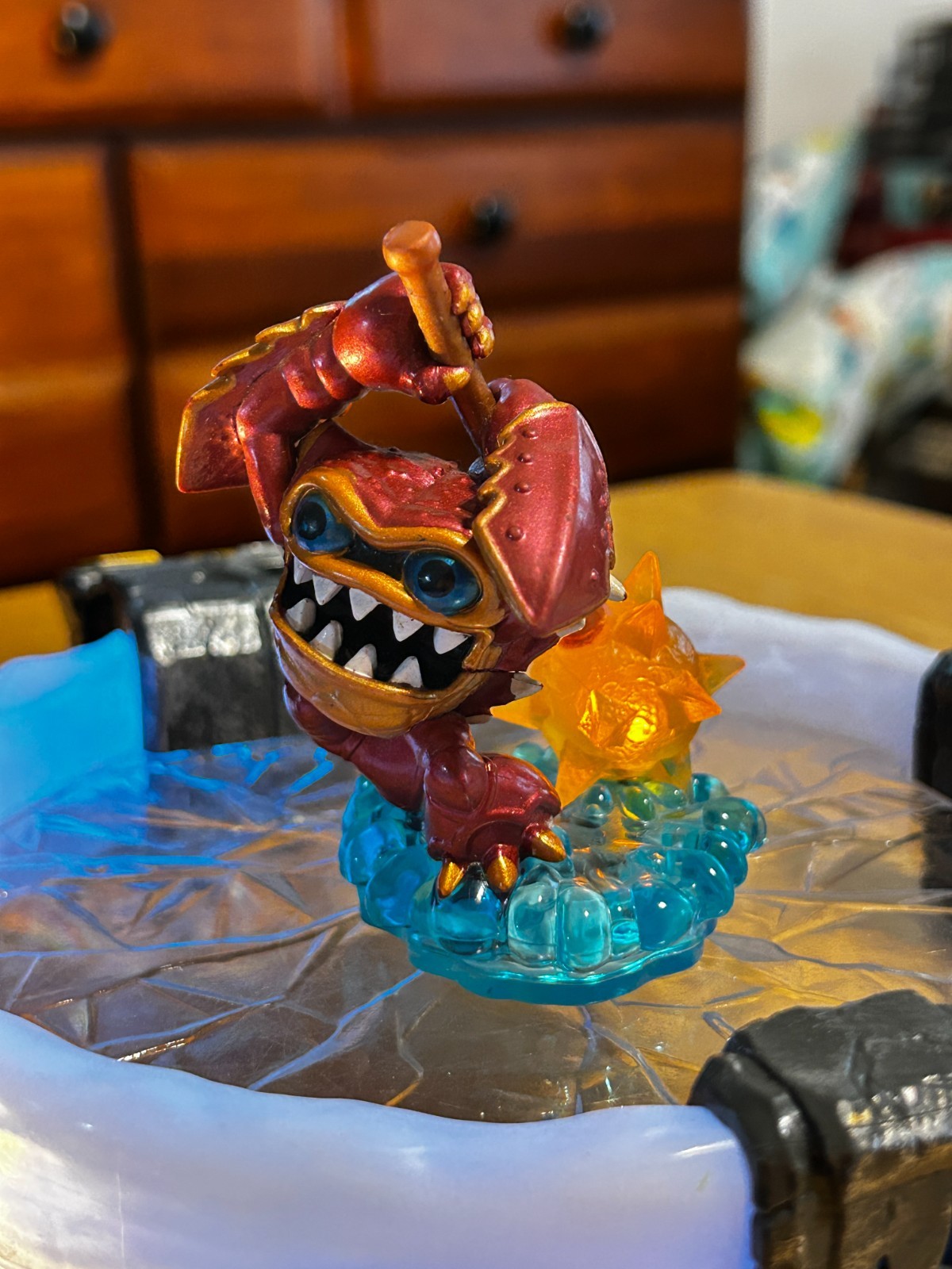 Activision Skylanders Wham-Shell LIGHTCORE Character Figure Swap Force 2013