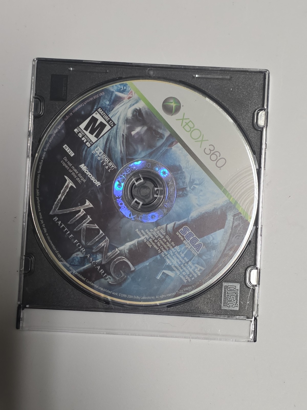 Viking Battle for Asgard Xbox 360 Disc Only