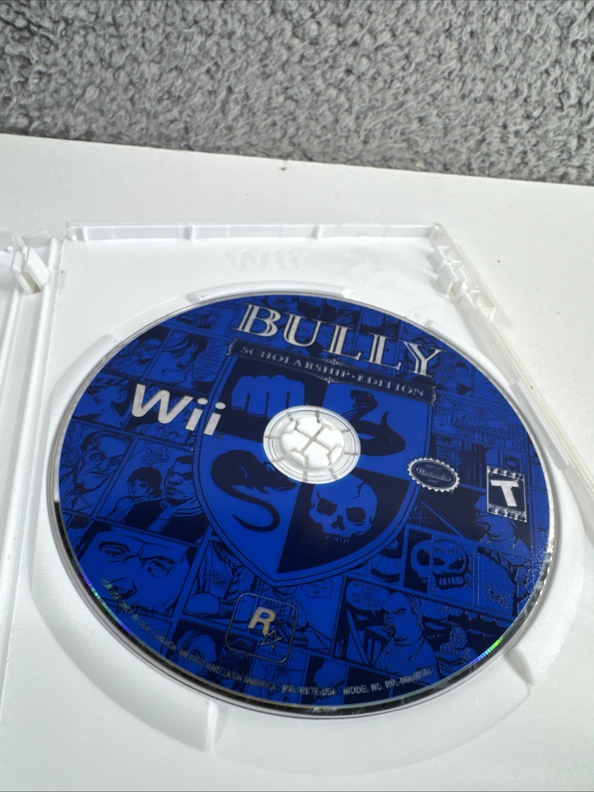 Bully: Scholarship Edition (Nintendo Wii, 2008) Complete w/ Manual & Map CIB