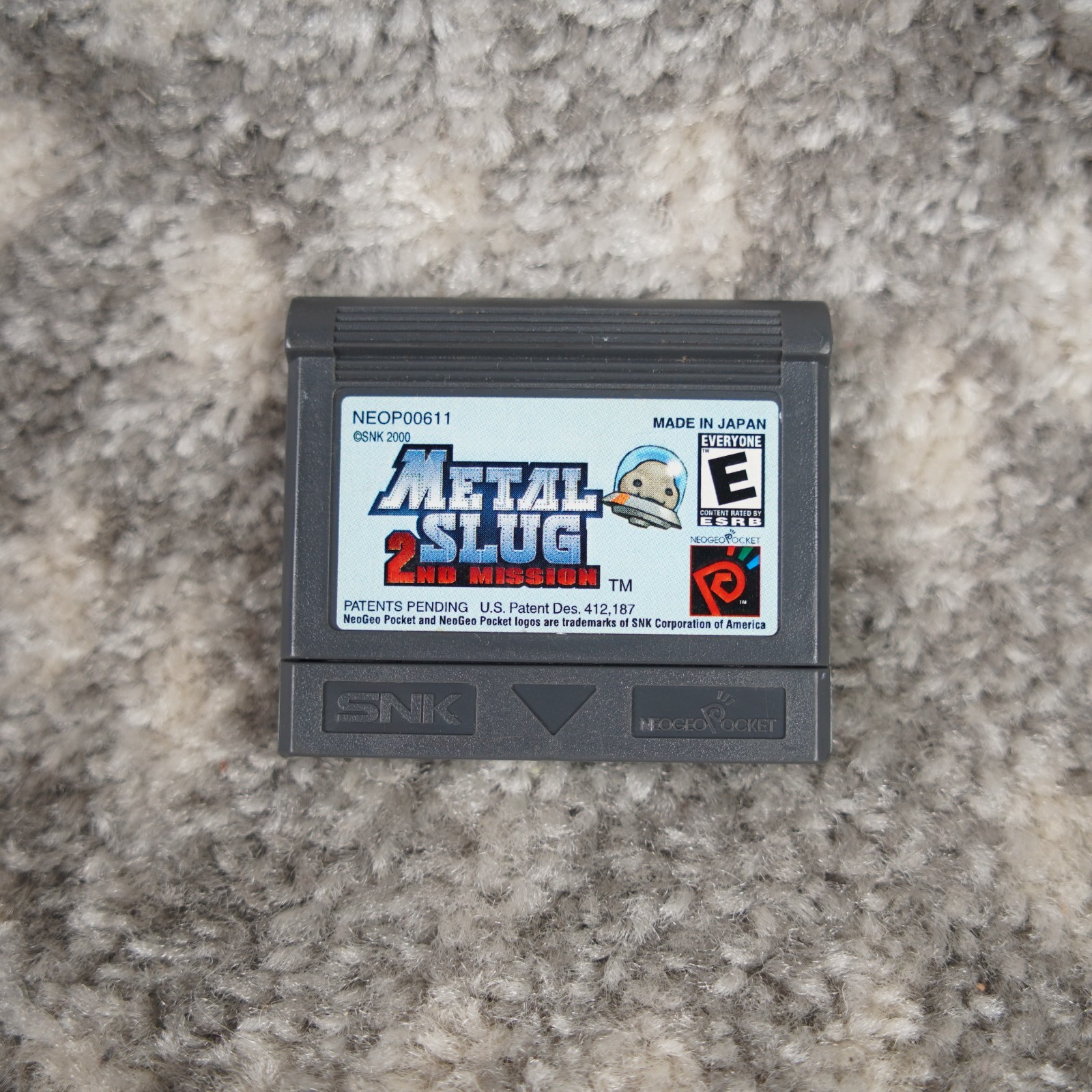 Metal Slug 2nd Mission Neo Geo Pocket Color NGPC English SNK Cartridge Only