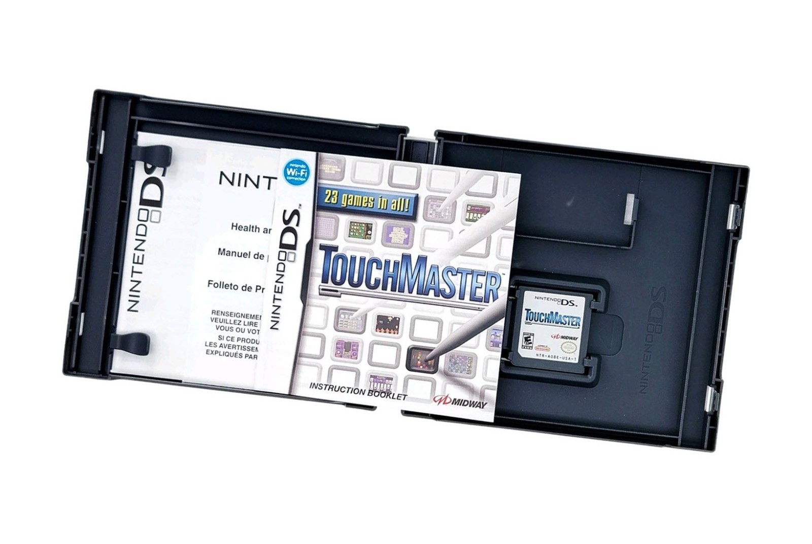 TouchMaster Video Game (Nintendo DS, 2006) Complete with Manuals