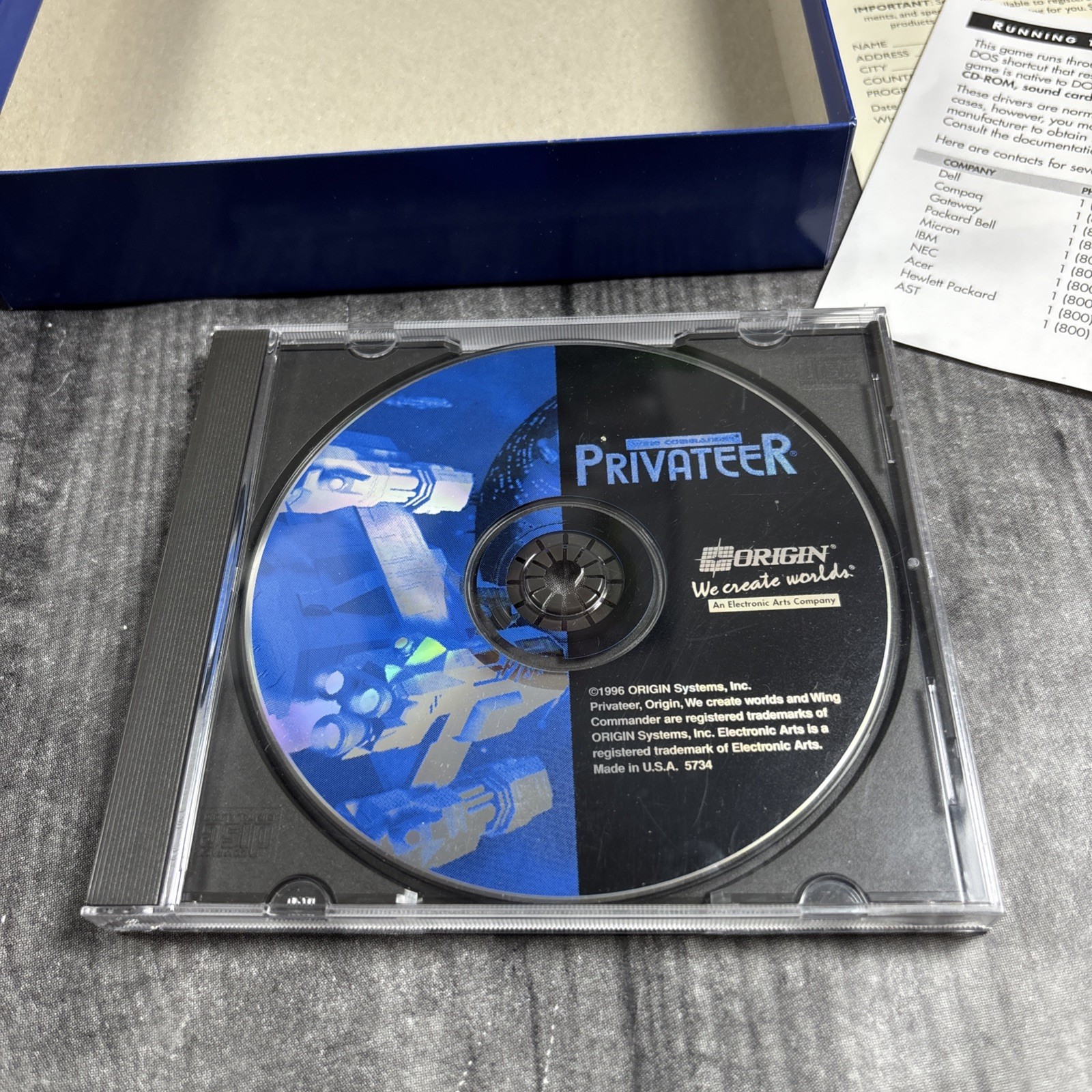 Wing Commander: Privateer PC CD-ROM EA Origin