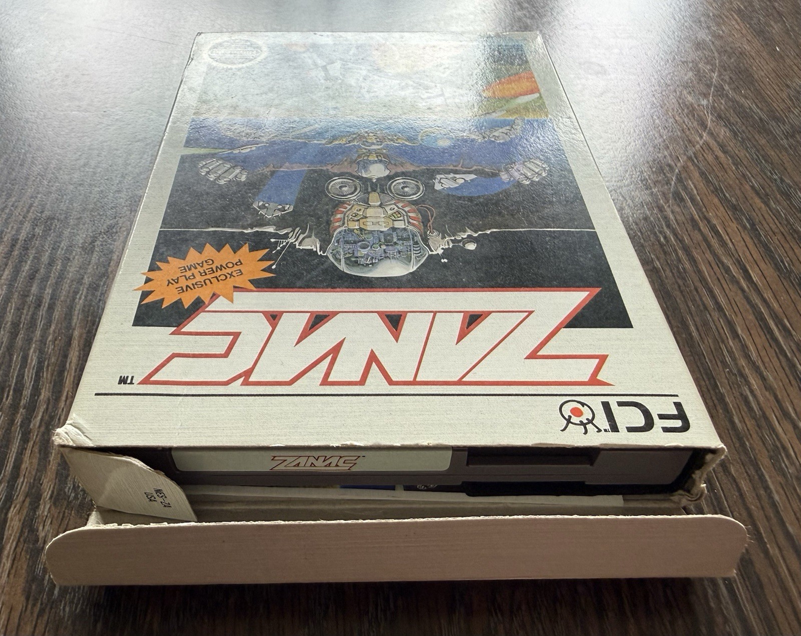 Zanac FIRST PRINT 5-Screw Complete in Box CIB (Nintendo NES 1987) Combine Ship🔥