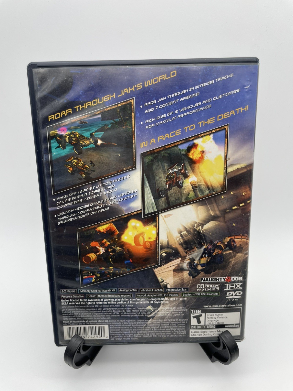 Jak X Combat Racing PS2 Complete CIB