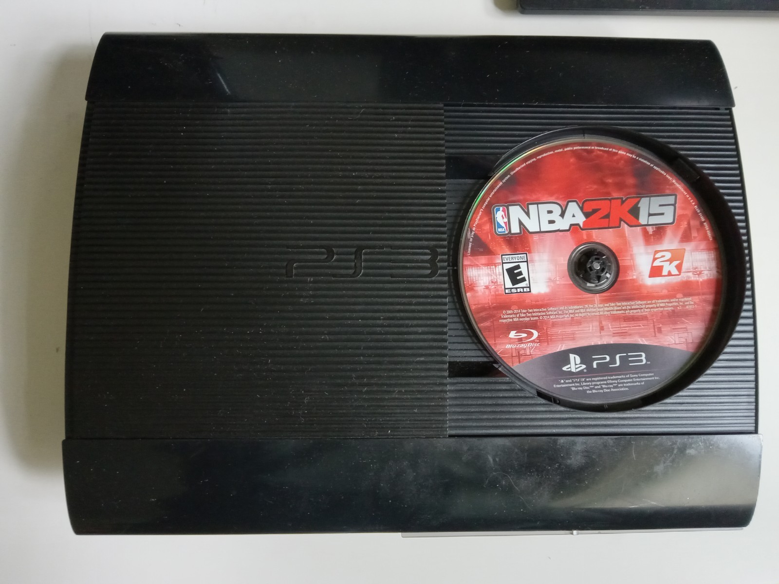 Sony PS3 Super Slim 500 GB Cech 4301C with NBA 2K15 (Good Condition) (Read)