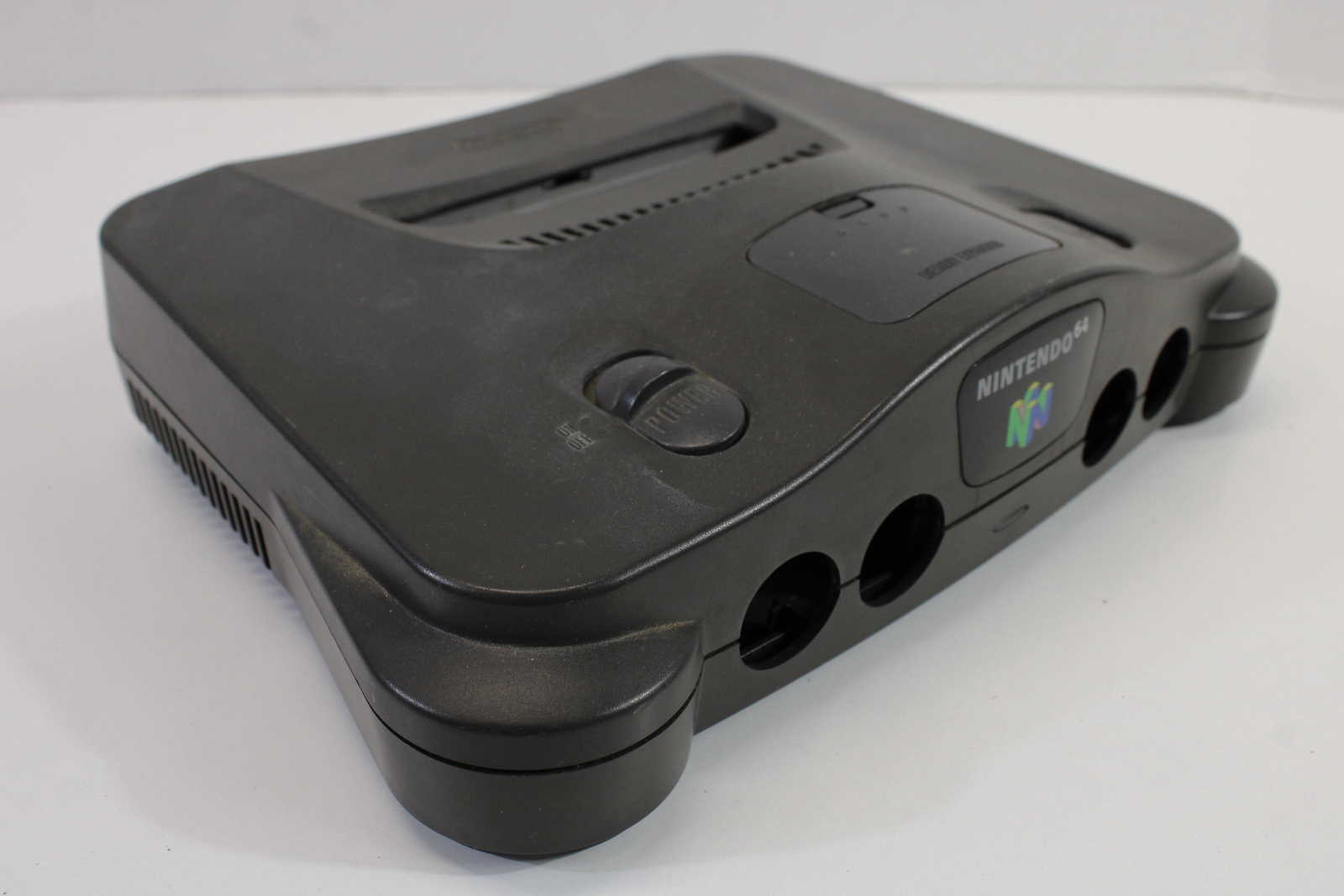 Nintendo 64 N64 Black Charcoal Gray Console Used OEM Replacement Shell Japan #14