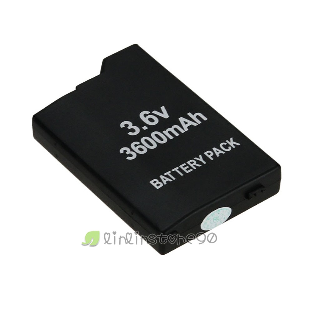 1~2Pcs 3600mAh Rechargeable Battery for Game PSP Slim 2000/2001/3000/3001/3003