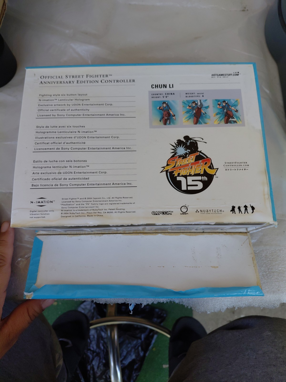 Nubytech Street Fighter Chun Li Controller 15th Anniversary Edition