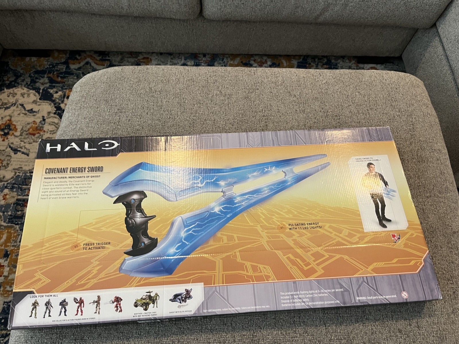 HALO Covenant Energy Sword Gamestop Exclusive! NEW!! Lights & Sounds!