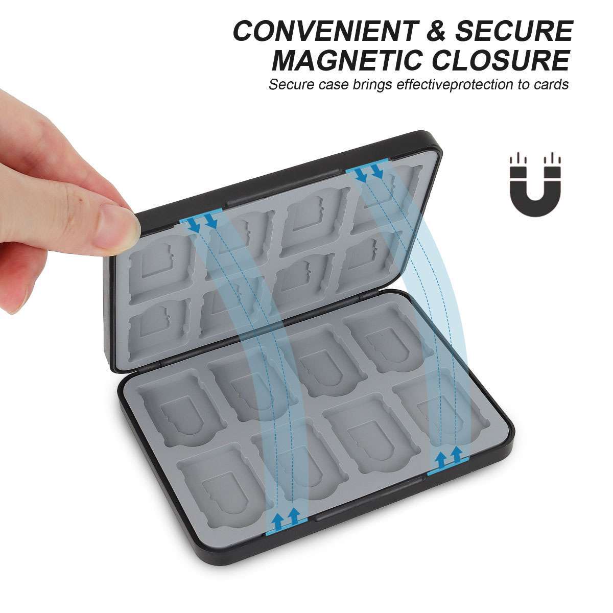 24 In 1 Game Card Case Holder Storage Box Travel Carry Cover For Nintendo Switch
