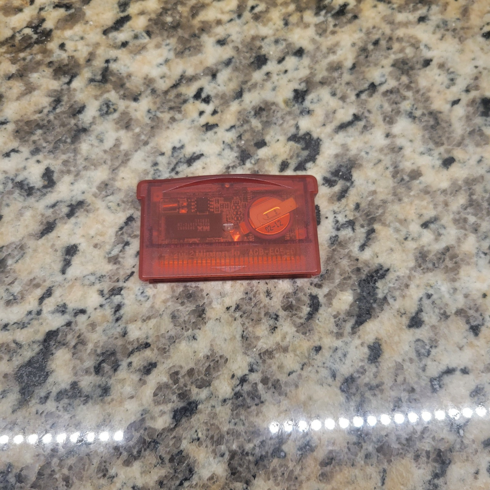 Pokemon Ruby Version (Nintendo GBA, 2003) No Label Authentic Dry Battery GameBoy