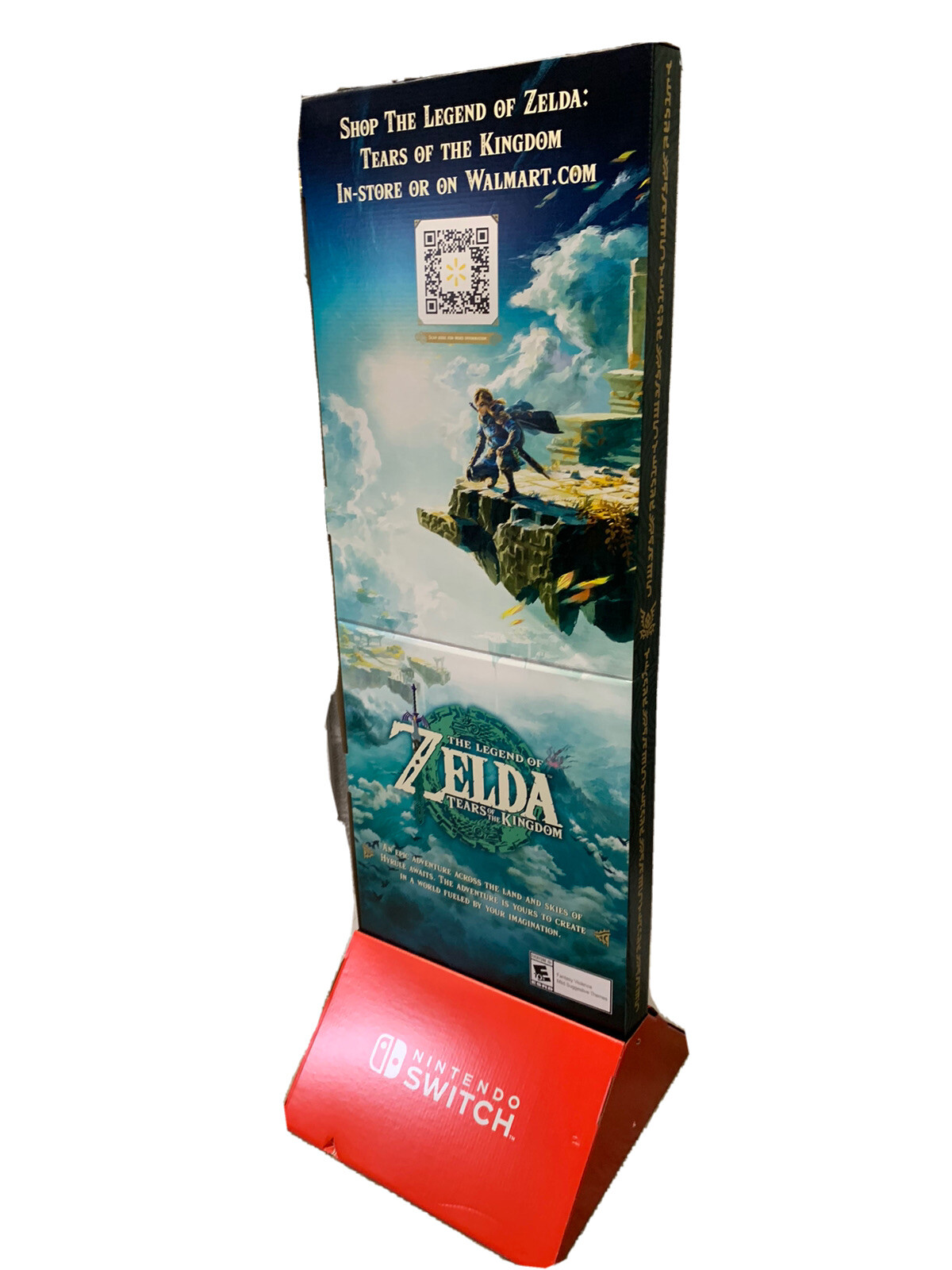 Legend of Zelda: Tears of the Kingdom 5FT Display 2023 Store Standee LoZ: ToTK