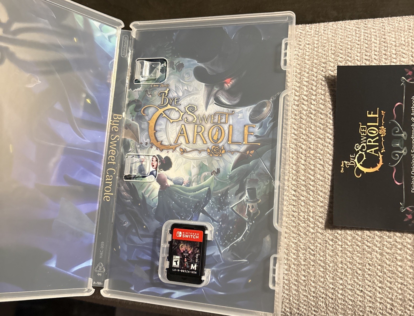 Chris Darril’s: Bye Sweet Carole (Nintendo Switch) Physical W/ DLC Code Digital