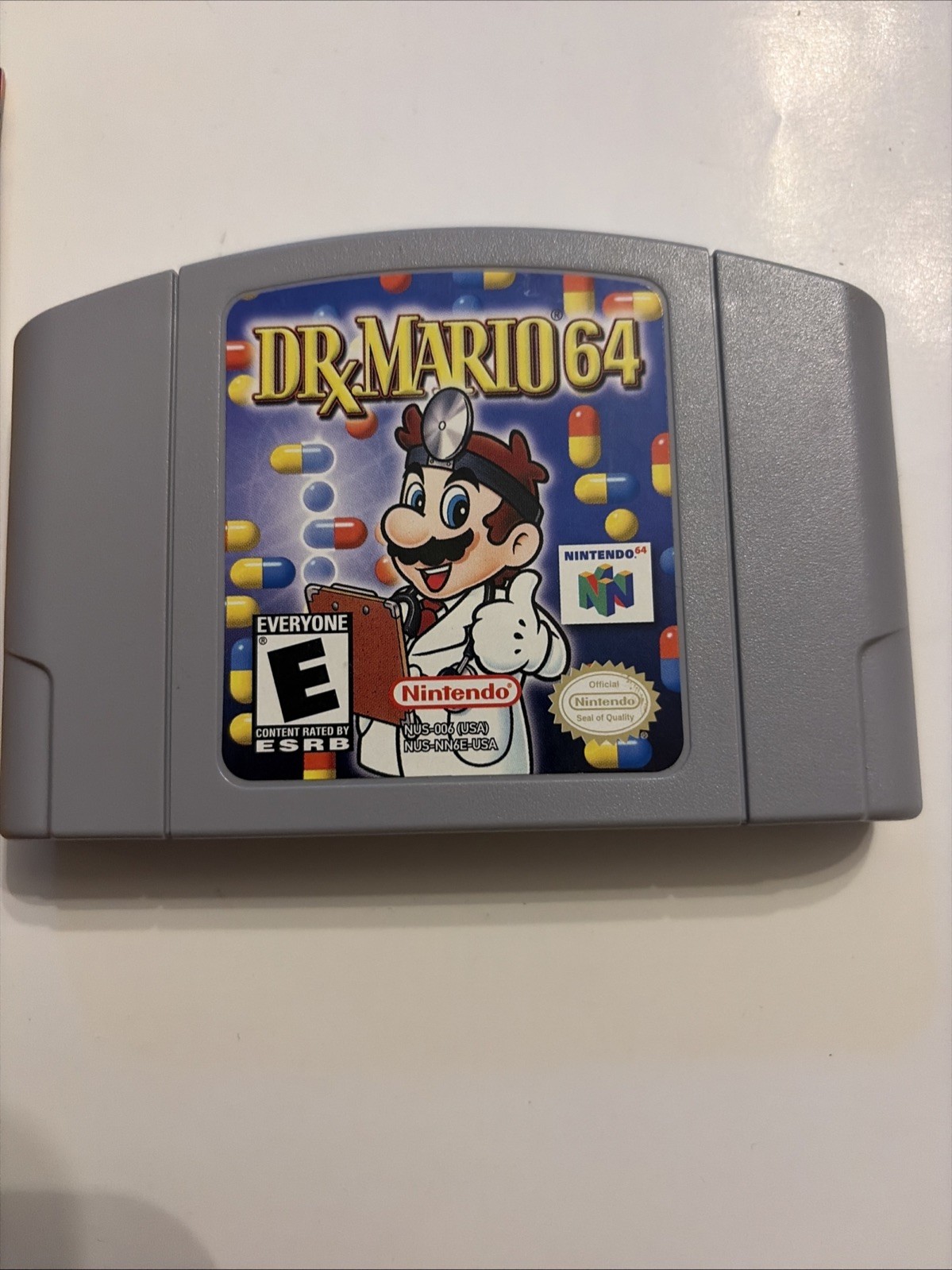 Dr. Mario 64 Nintendo 64 N64 Complete In Box CIB Authentic Tested
