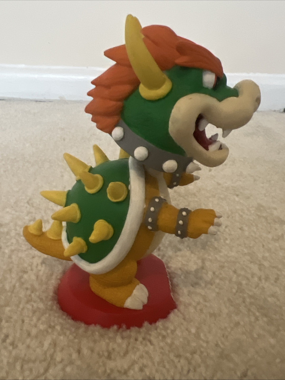 Vintage Nintendo Bowser Bobblehead 2001 ToySite BD&A Collectibles Super Mario