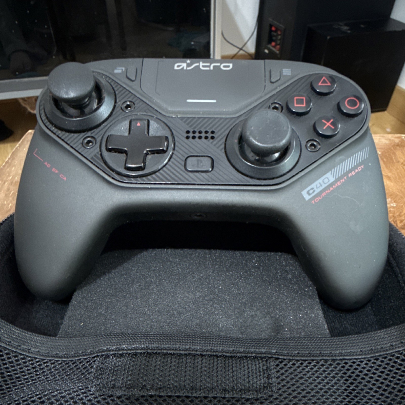 Astro C40 Tournament Ready Wireless Controller for PS4 w/ Case & Accessories